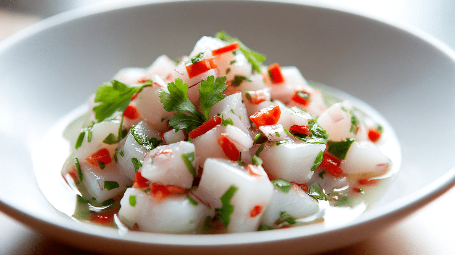 Ceviche Rezepte Original im Genussmoment mit Freunden am Tisch