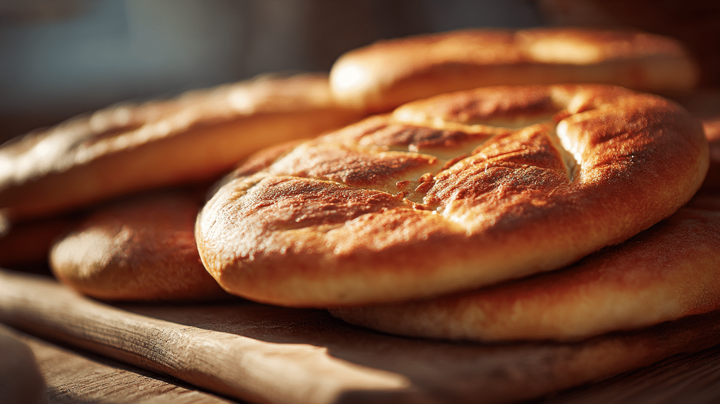 Angeschnittene Original Allgäuer Seelen mit frischem Brot und Butter