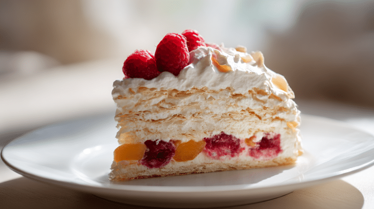 Himmelstorte Original 9 Original Himmelstorte in voller Pracht mit frischen Früchten und Sahne