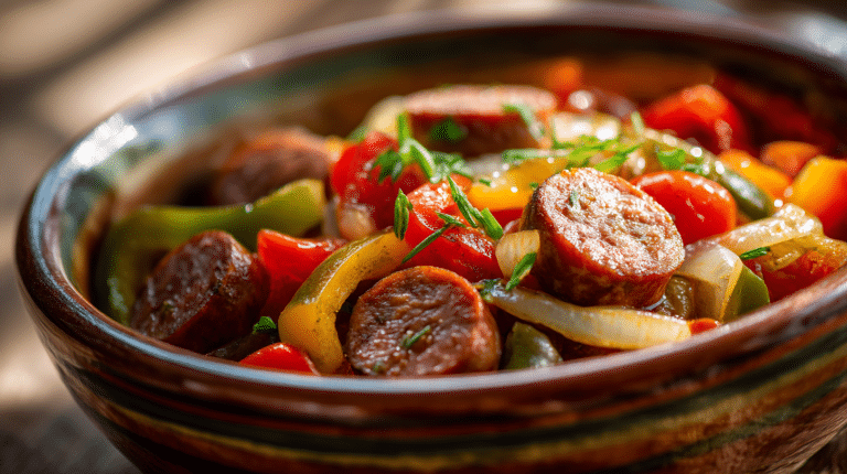 Ungarisches Letscho Original 10 Original ungarisches Letscho in bunter Pfanne mit frischem Gemüse