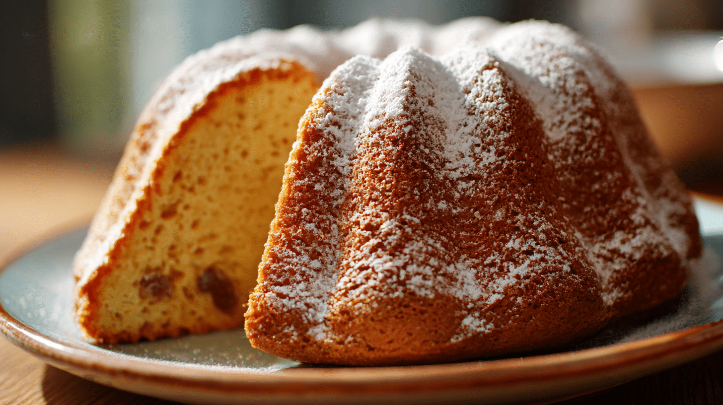 Original Wiener Gugelhupf in der traditionellen Gugelhupfform