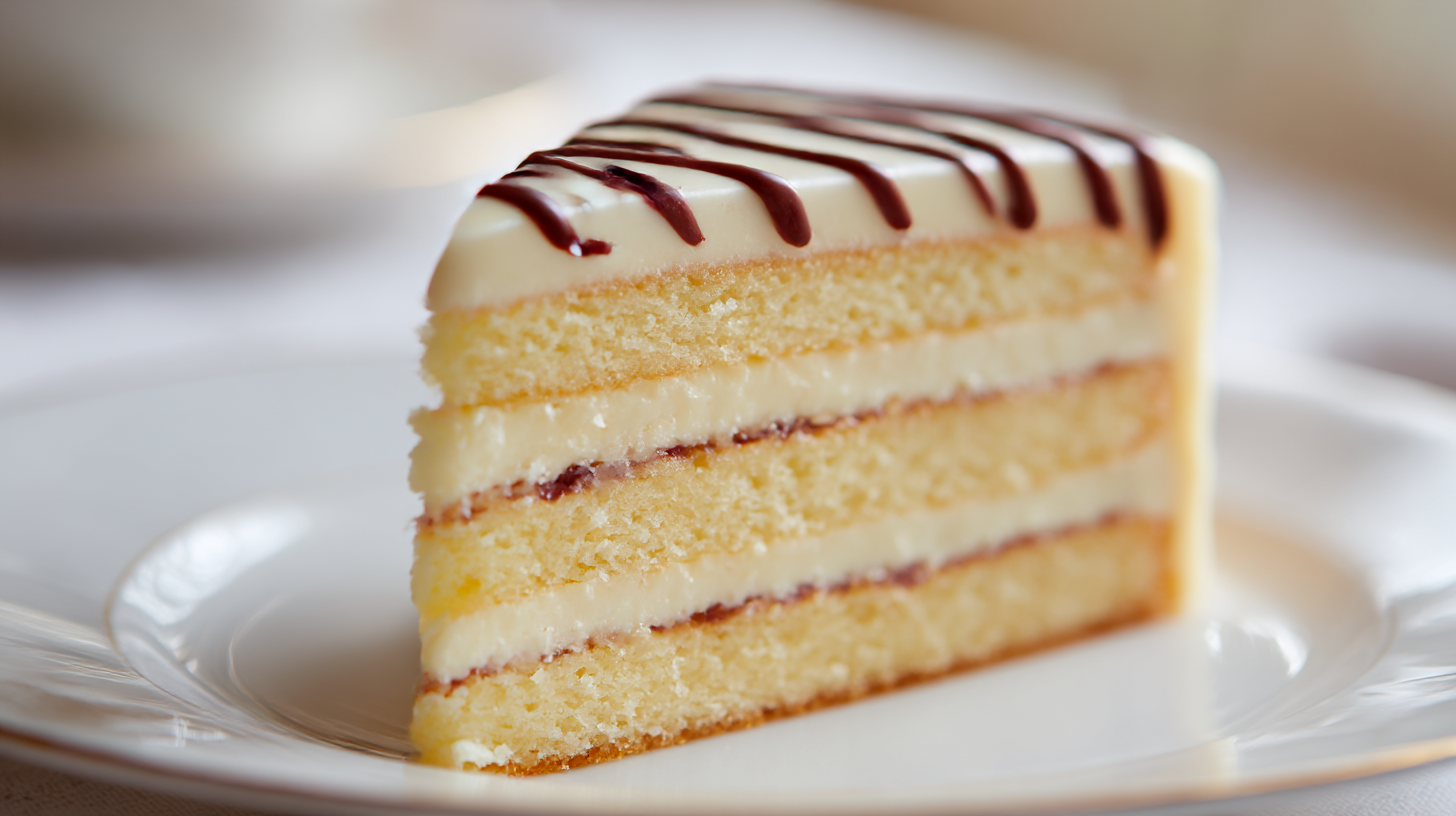 Herrentorte Rezept Original in voller Pracht, dekoriert mit Schokoladenglasur und Kaffeebohnen