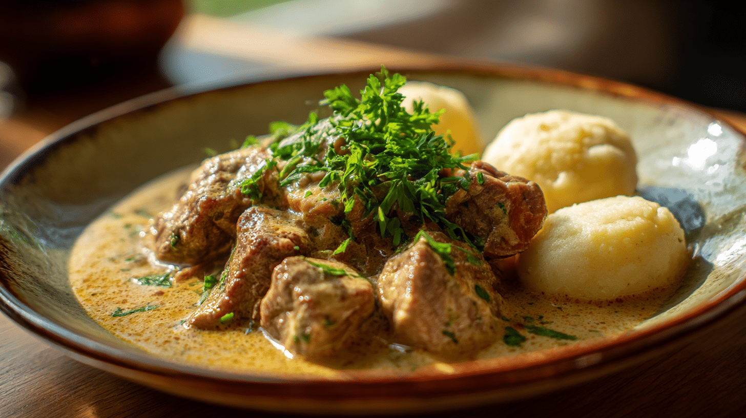 Angeschnittene Scheibe von original Svickova mit zarter Textur