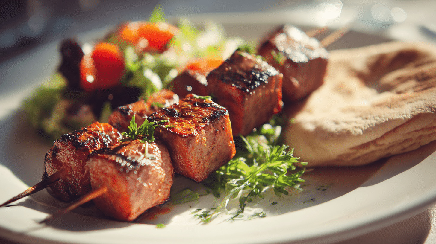 Rasnici Rezept Original 1 Original Rasnici als ganze Portion auf traditionellem Teller serviert